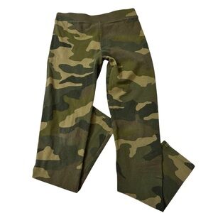 J. Crew Cotton Girls Camouflage Leggings Grunge Layer Quality Size 8